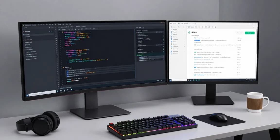Waygrid API infrastructure software development setup with advanced coding technology.
