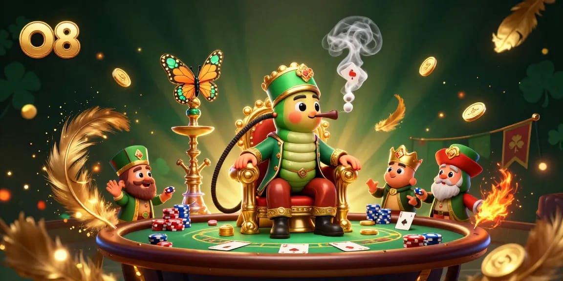 O8 invites players to win big in a vibrant poker scene filled with exciting elements.