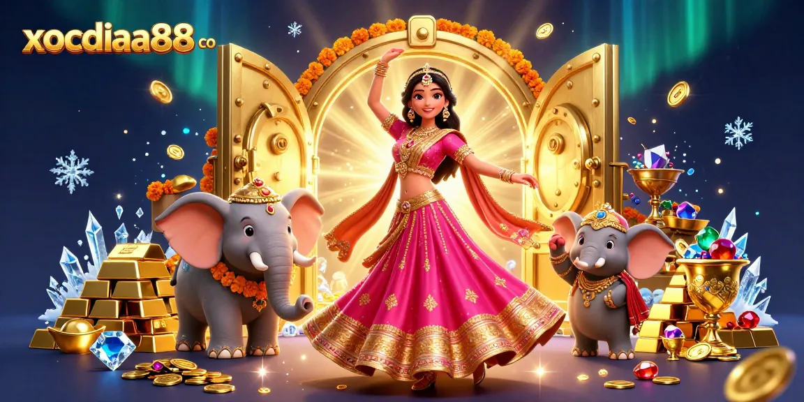 Experience the thrill at xocdiaa88 co with stunning online gaming visuals and vibrant casino elements.