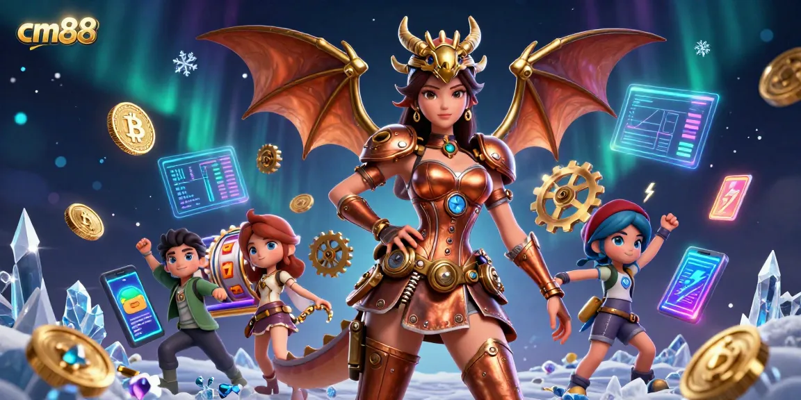 Spin the reels at cm88, experiencing vibrant casino excitement with captivating gaming elements.