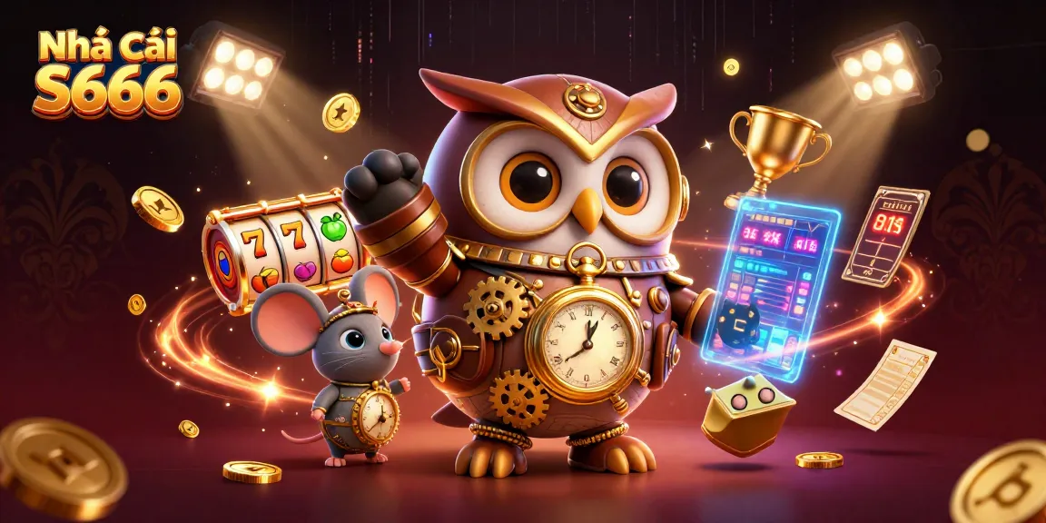 Experience thrilling wagers at Nhà cái S666 with vibrant slot games and immersive casino atmosphere.