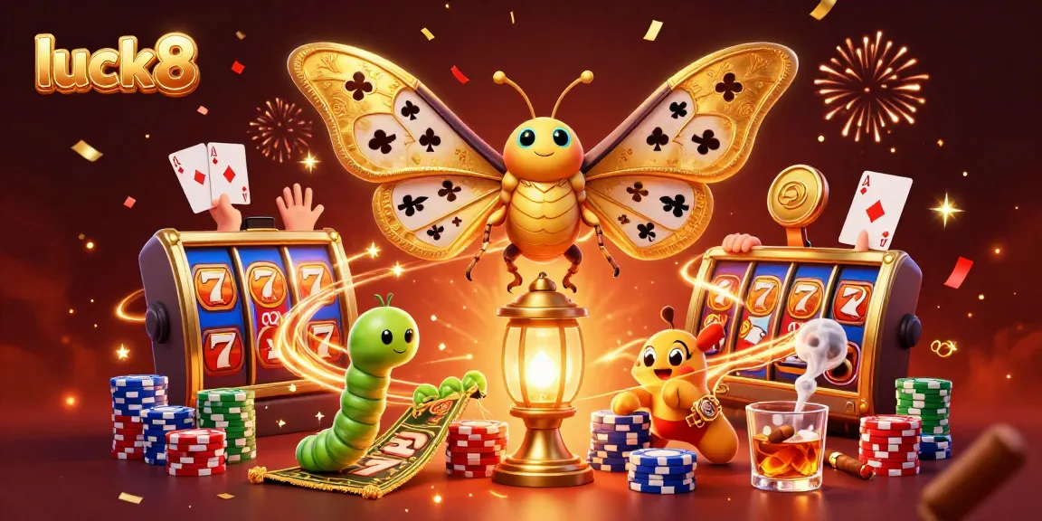 Experience thrilling fun with luck8's vibrant slots and casino games.