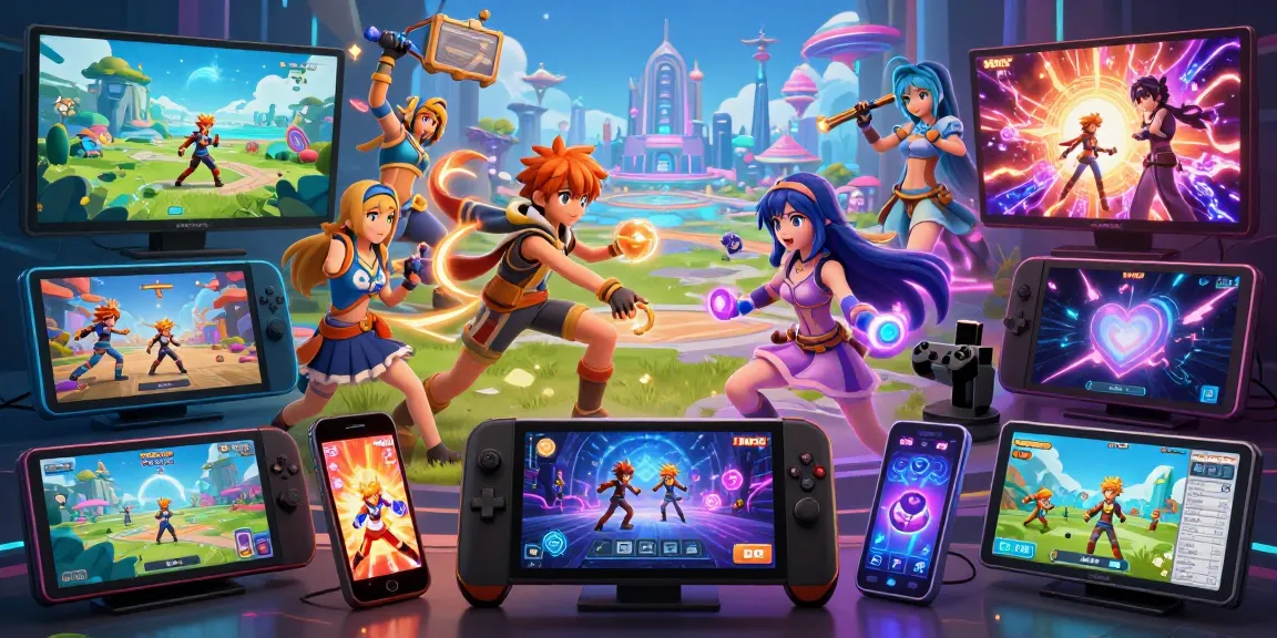 Explore dynamic characters from popular hentaigames in a vibrant digital setting with immersive gameplay.