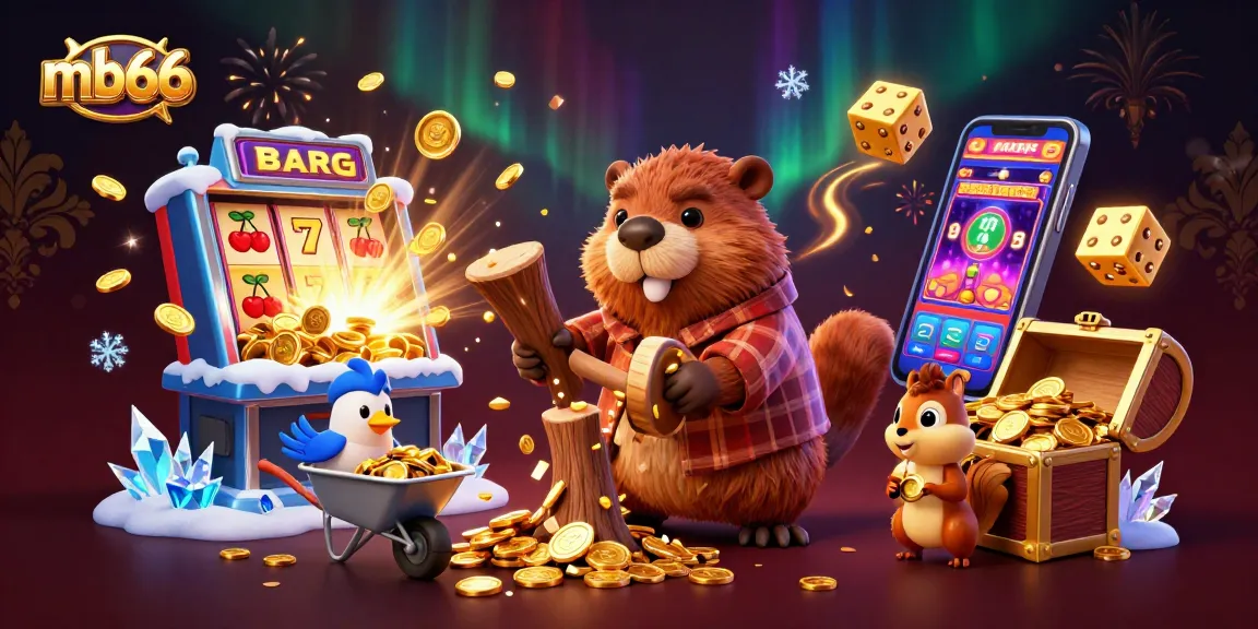 Engage with mb66 and experience a rich casino illustration of vibrant characters winning big.