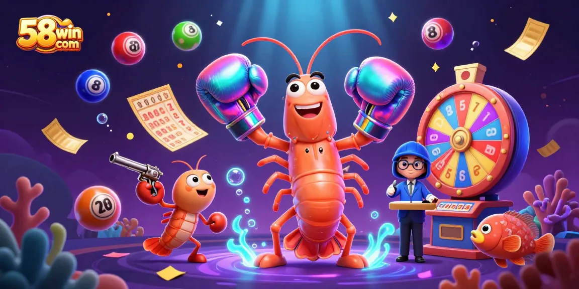 Experience vibrant gameplay at 58win com with dynamic lottery elements and engaging casino characters.