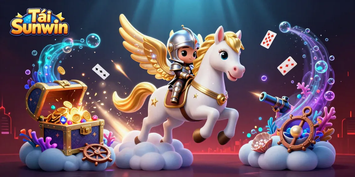 Tải Sunwin’s exciting world of gaming, featuring dazzling treasure and immersive 3D visuals