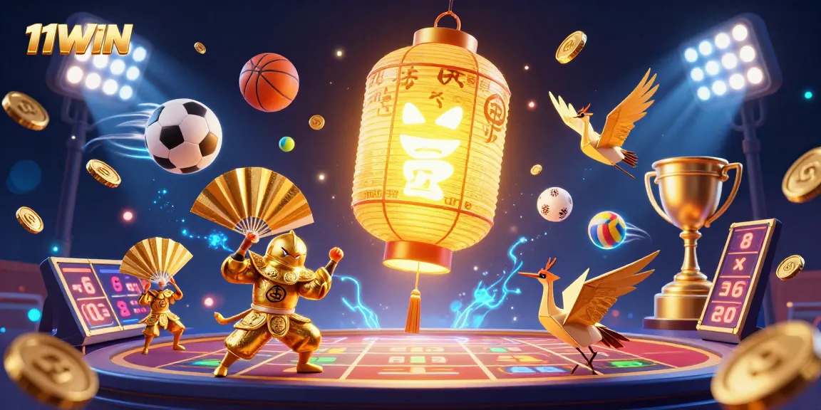 Engage with the vibrant 11WIN casino scene filled with dynamic games and lucky symbols.
